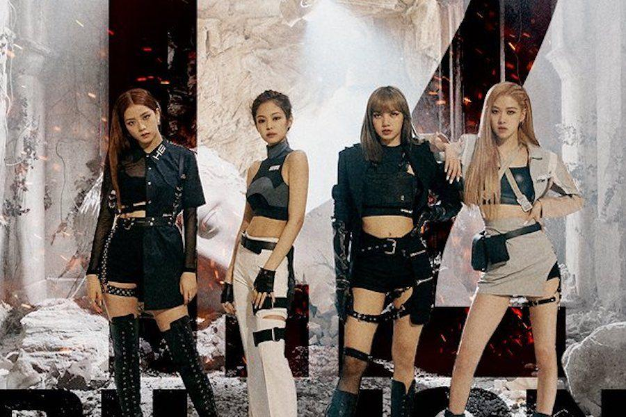 Kpop girl group BlackPink showing their cool side in a girl crush concept