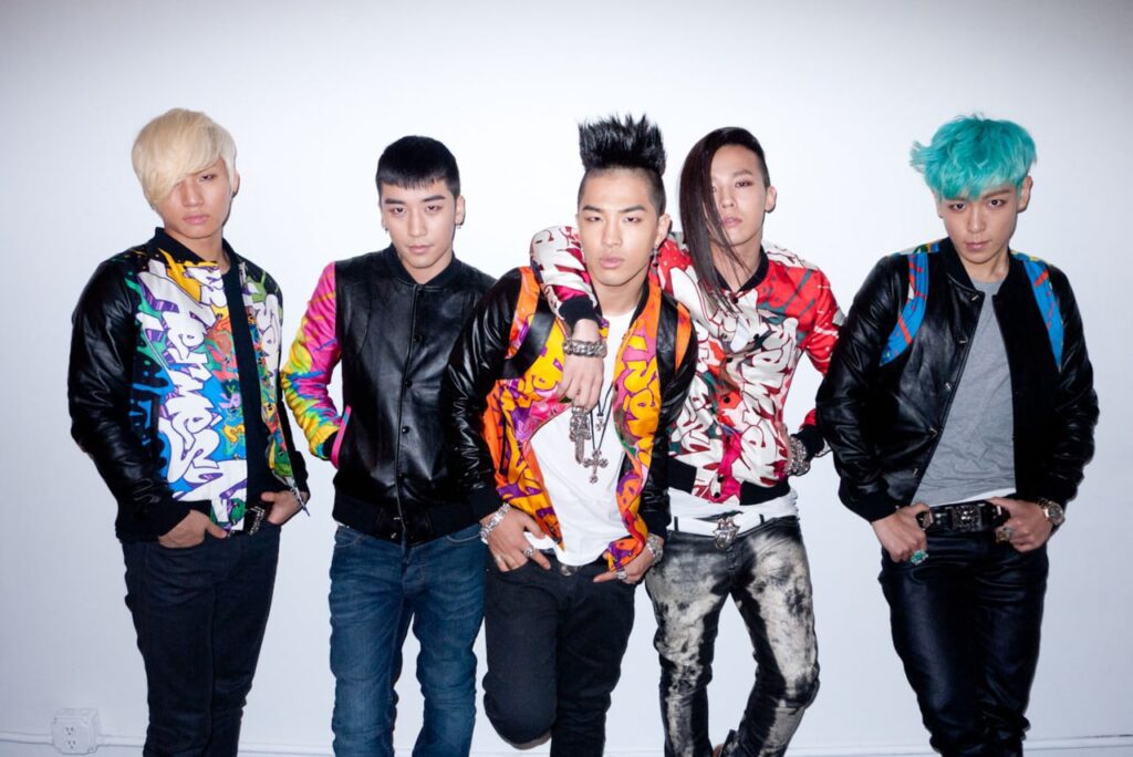 Big Bang dressed in a hip hop style for Fantastic Baby