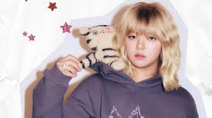 Jeongyeon member of TWICE in a photoshoot for Strategy