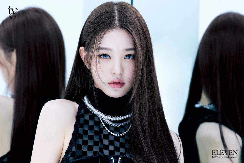Wonyoung from Girl Group Ive in a Photoshoot for her debut song Eleven